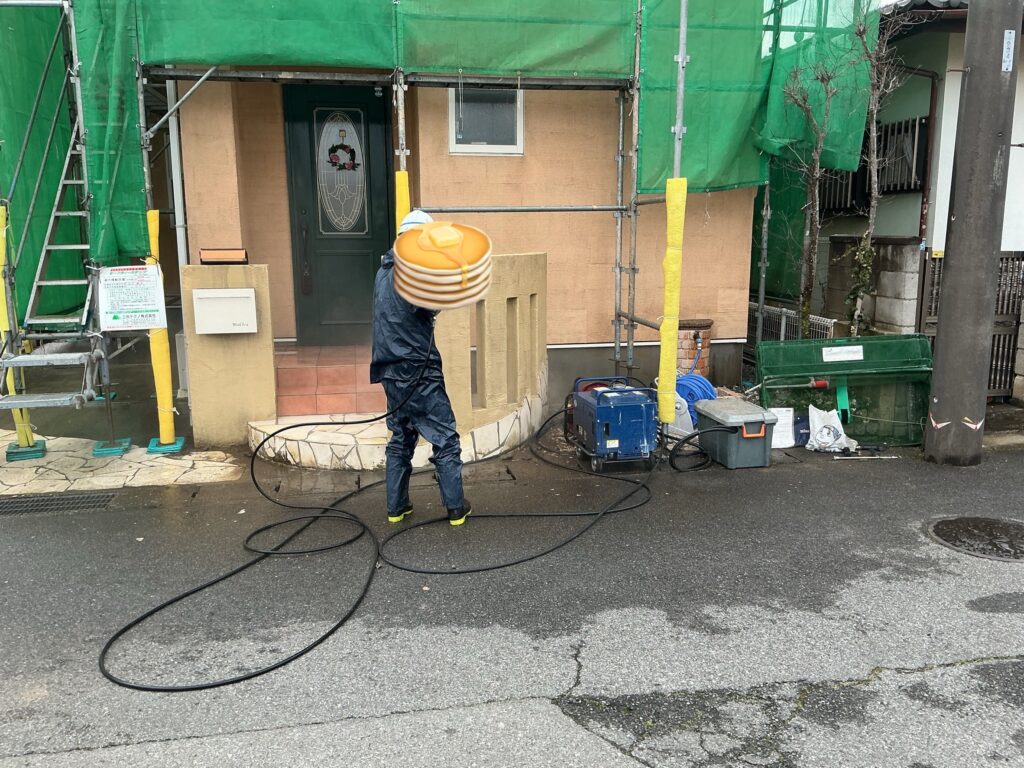 高圧洗浄🫧🩵